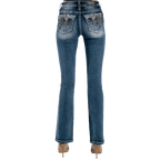 Miss Me Jeans Miss Me Women's Desert Bliss Mid Rise Bootcut Jeans M3825B
