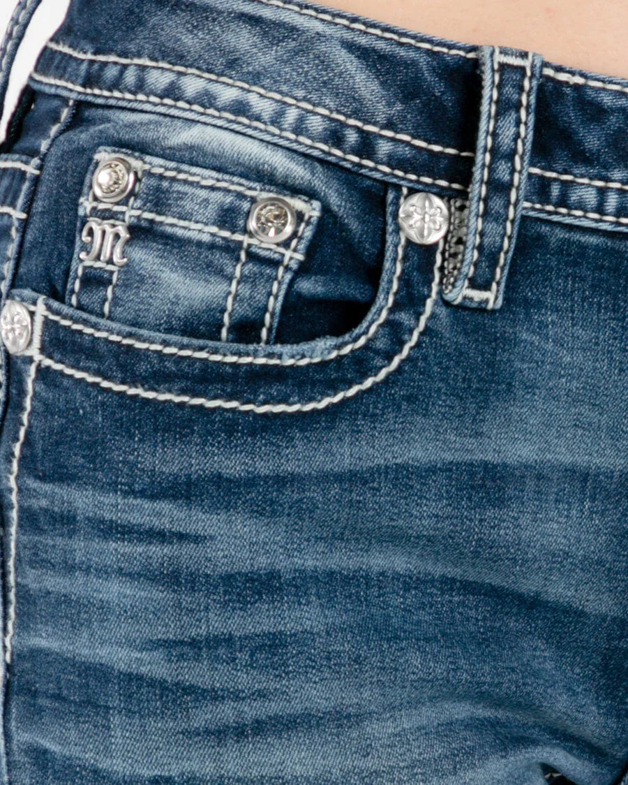 Miss Me Jeans Miss Me Women's Desert Bliss Mid Rise Bootcut Jeans M3825B