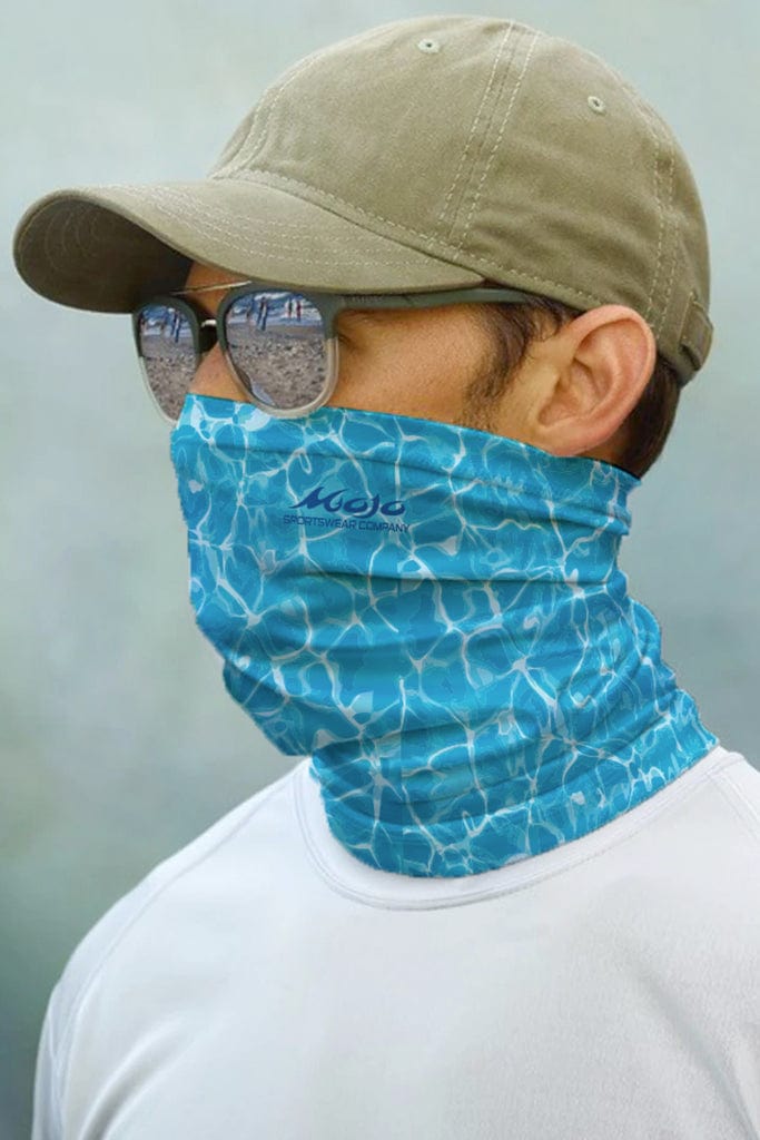 Mojo Sportswear Company Gaiters Blue Water / One Size Corporate Neck Gaiter