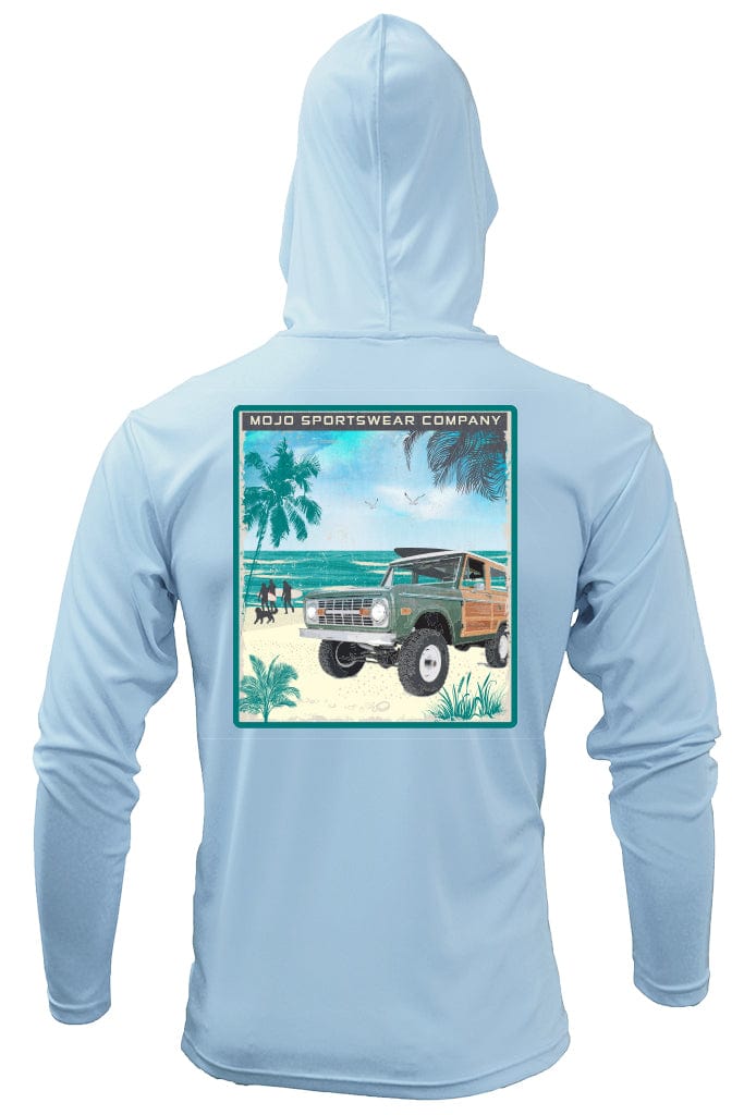 Mojo Sportswear Company Shirts Arctic / S RBW Beach Bronco Hooded Wireman X