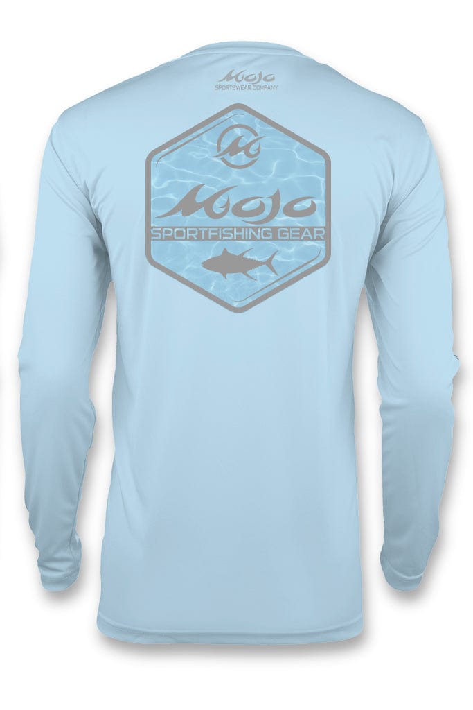 Mojo Sportswear Company Shirts ARCTIC / S Sportfishing Shield Wireman X