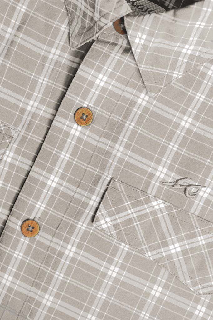 Mojo Sportswear Company Shirts Coastal Plaid Short Sleeve