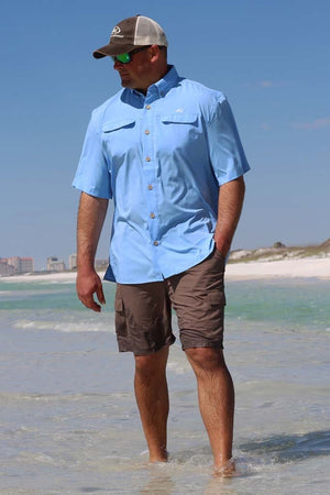 Mojo Sportswear Company Shirts Heron Blue / S Mr. Big Short Sleeve Shirt