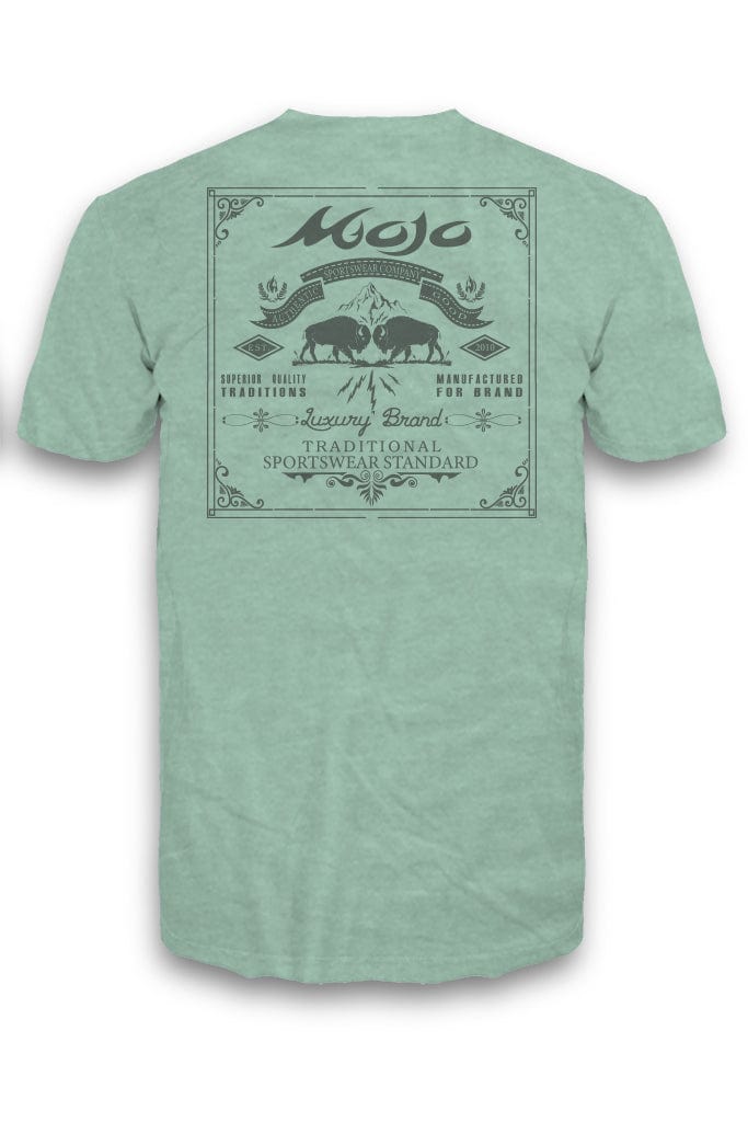 Mojo Sportswear Company Shirts Islamorada / XS Buffalo Stamp Short Sleeve T-Shirt