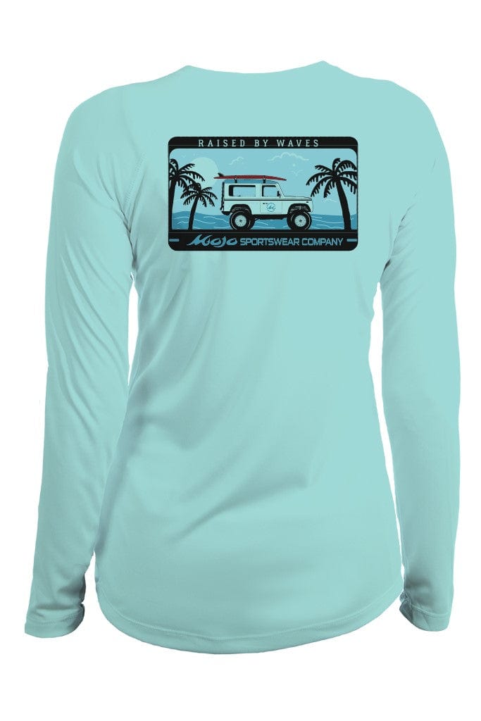 Mojo Sportswear Company Shirts Miramar / XS Original Raised By Waves Chica Costera