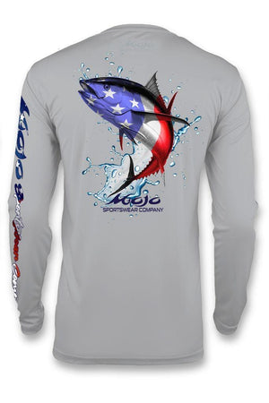 Mojo Sportswear Company Shirts Mountain Ash / S Americana Tuna Wireman X