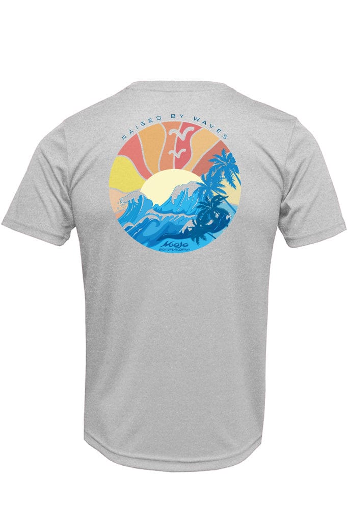 Mojo Sportswear Company Shirts Mountain Ash / S RBW Island Wave Short Sleeve T-Shirt