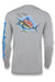 Mojo Sportswear Company Shirts Mountain Ash / S Sailfish Flag Wireman X