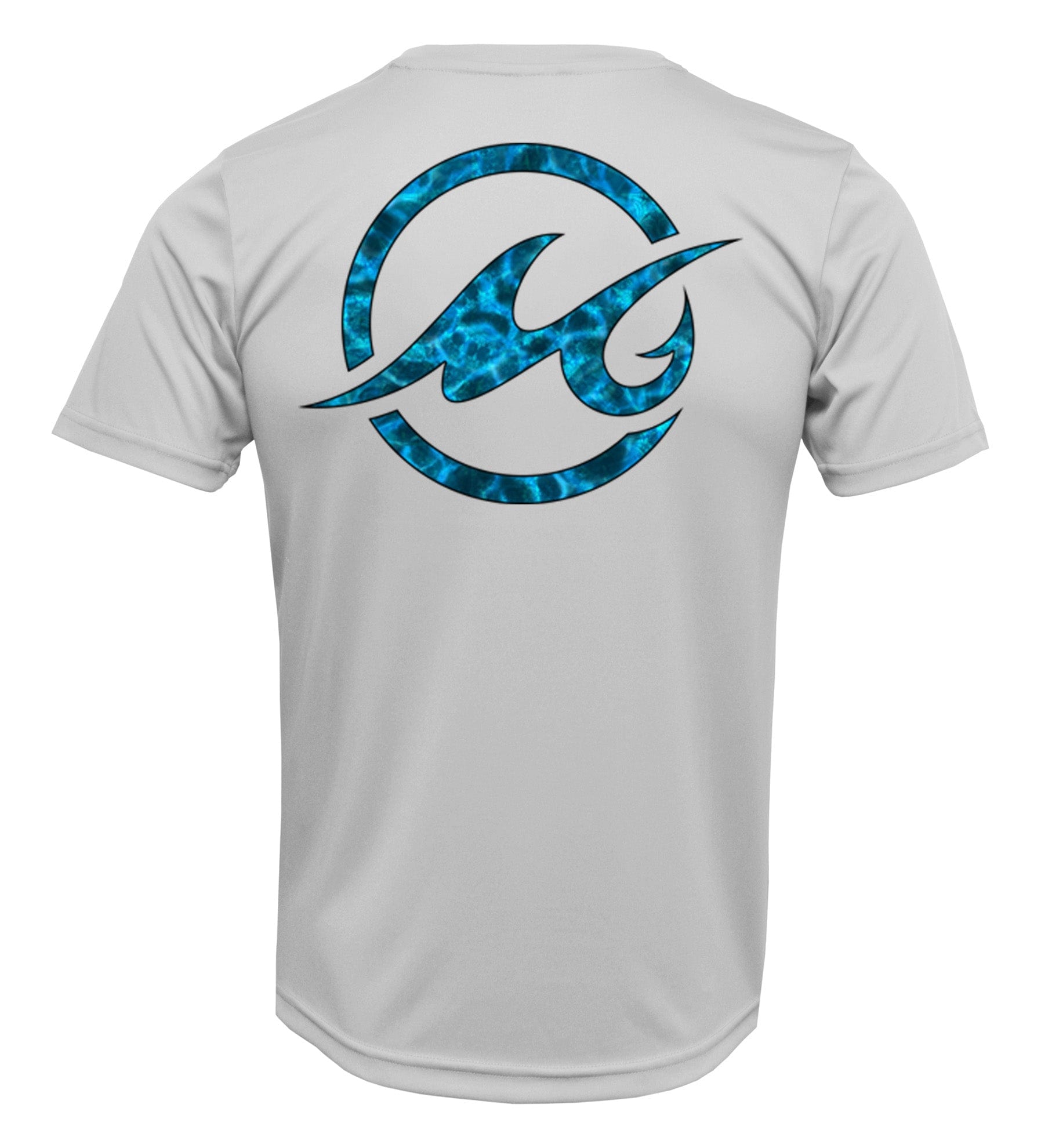 Mojo Sportswear Company Shirts Mountain Ash / YXS Youth Water Camo Circle M Wireman X Short Sleeve