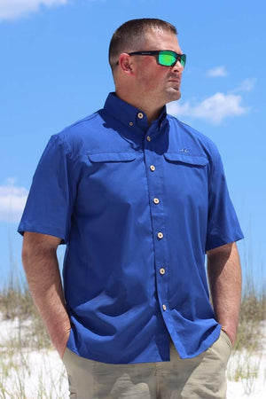 Mojo Sportswear Company Shirts Nautical Navy / S Mr. Big Short Sleeve Shirt