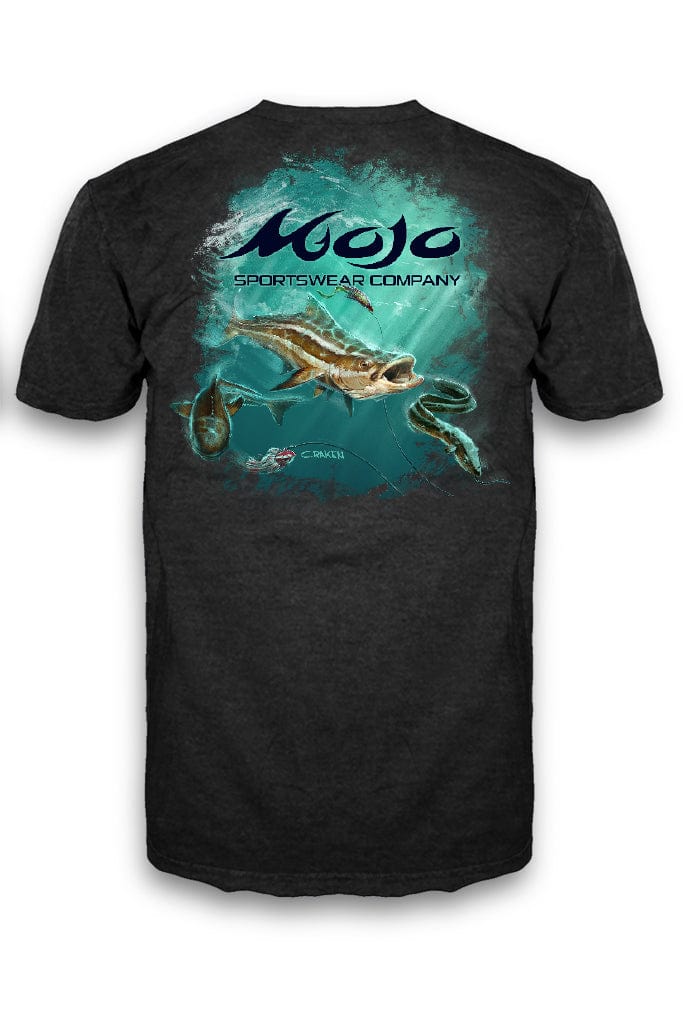 Mojo Sportswear Company Shirts Octopus Ink / XS Eel Assault Short Sleeve T-Shirt