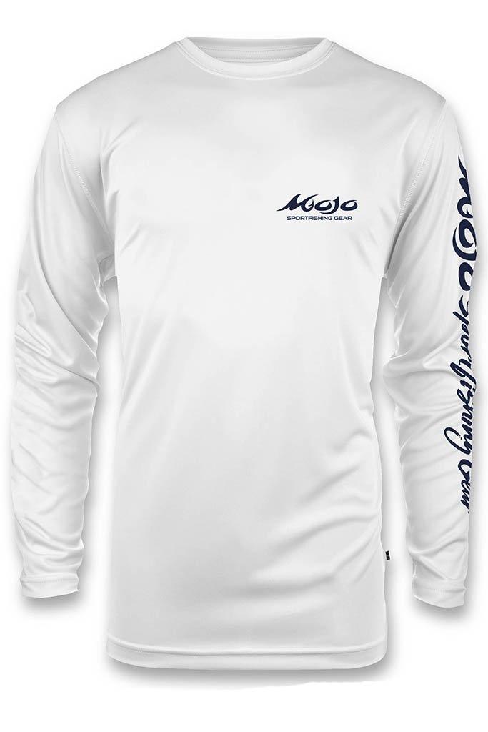Mojo Sportswear Company Shirts Performance Fish Texas Flag Redfish/Trout