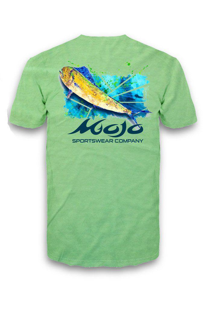 Mojo Sportswear Company Shirts Sea Oat / S Mahi Shatter Short Sleeve T-Shirt
