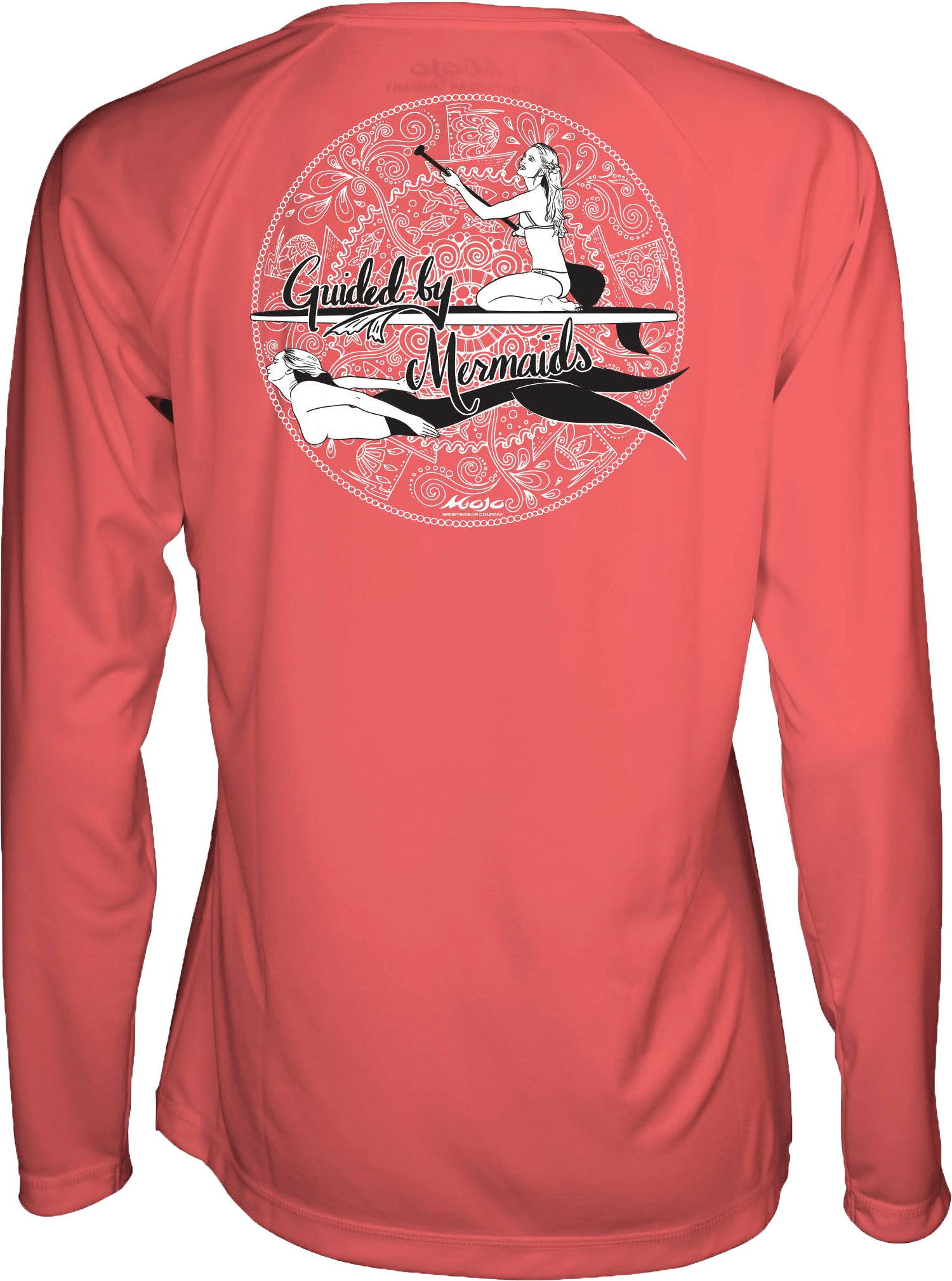 Mojo Sportswear Company Shirts Squid Teaser / S Guided by Mermaids V-Neck Wireman