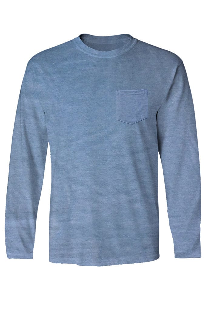 Mojo Sportswear Company Shirts The Plain Pocket Crew LS