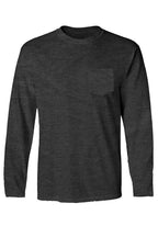 Mojo Sportswear Company Shirts The Plain Pocket Crew LS