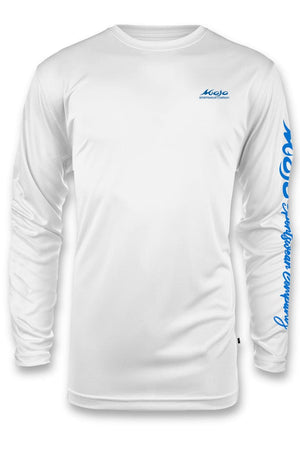 Mojo Sportswear Company Shirts White Caps / S MSC Corporate Wireman X