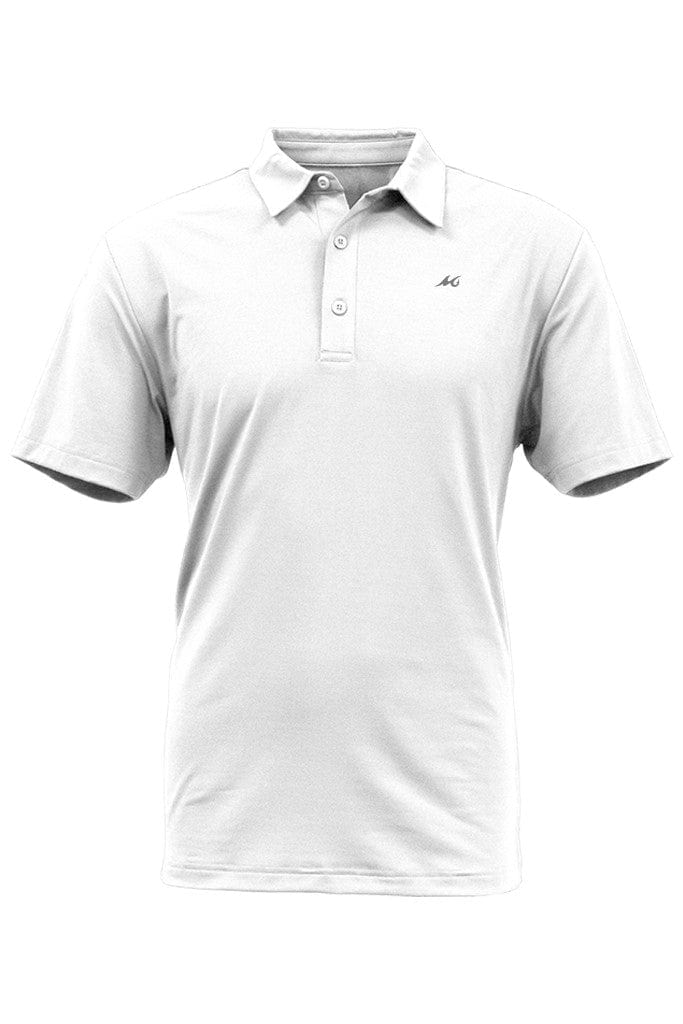 Mojo Sportswear Company Shirts White Caps / S MSC Men's Signature Performance Polo