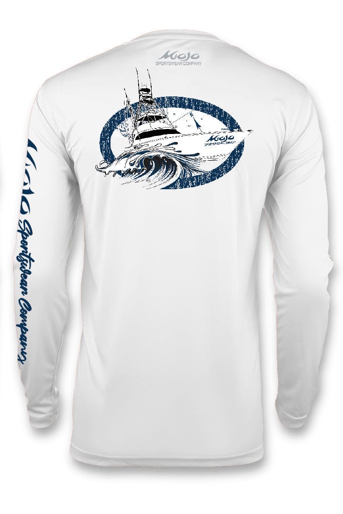 Mojo Sportswear Company Shirts White Caps / S The MSC Boat Wireman X