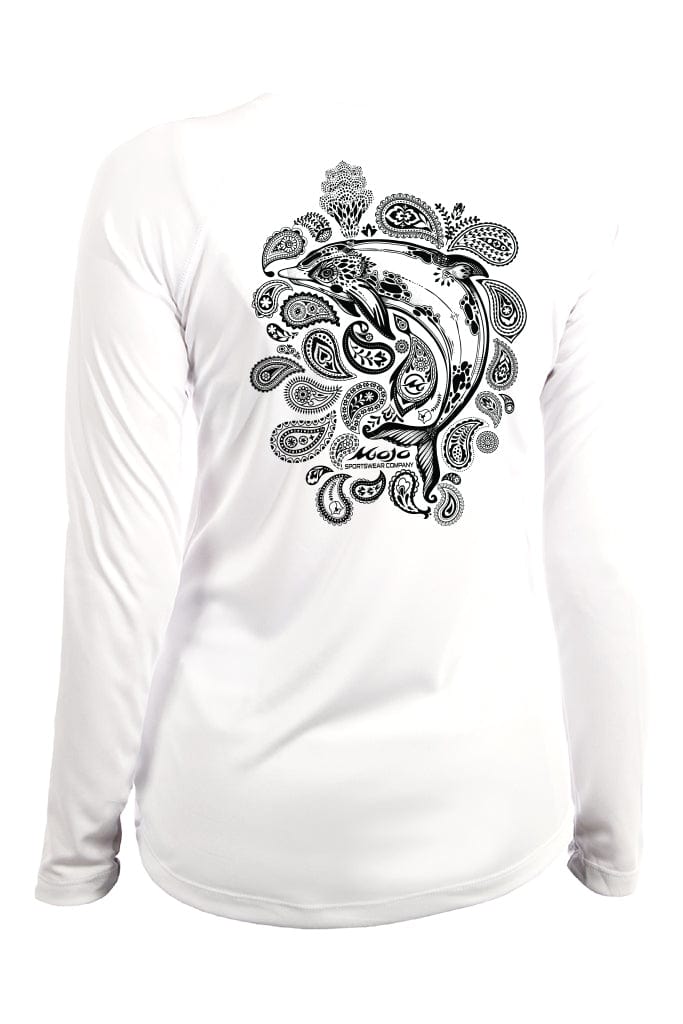 Mojo Sportswear Company Shirts White Caps / XS Water Dancer Chica Costera