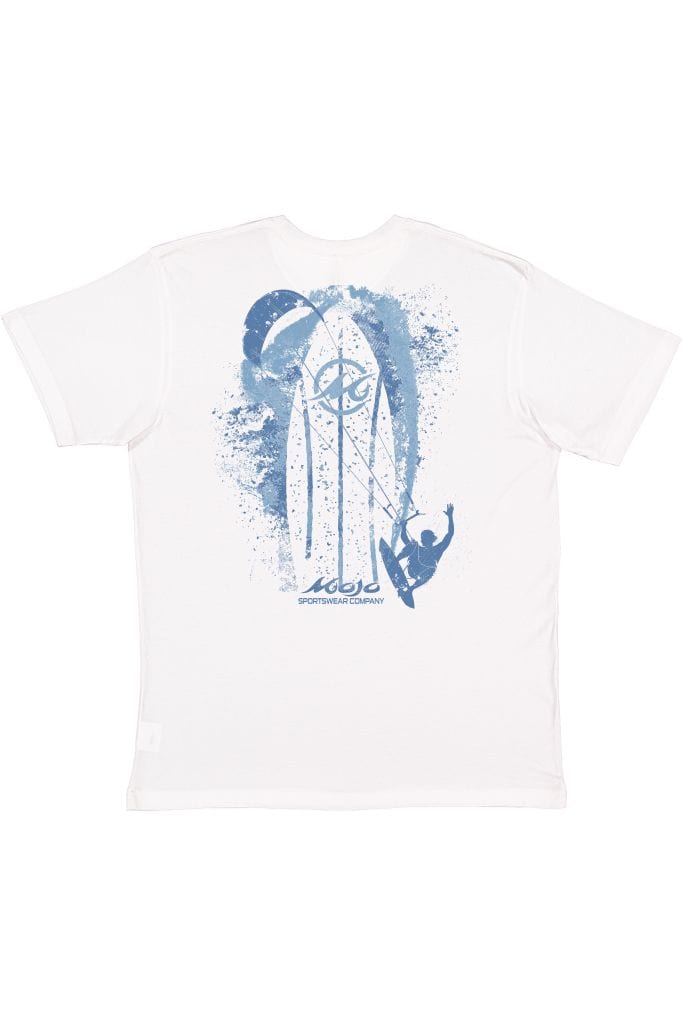 Mojo Sportswear Company Shirts Whitecaps / S Kite Surfer Short Sleeve T-Shirt