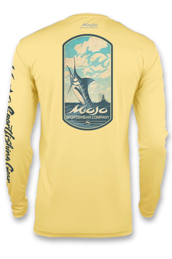 Mojo Sportswear Company Shirts Yellowtail / S MSC Sportsfishing Gear Horizon Catch Wireman X