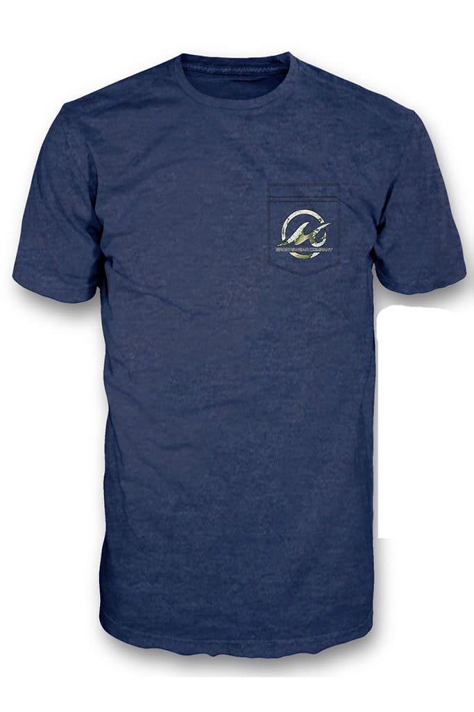 Mojo Sportswear Company T-Shirt Striper Sea Chart Short Sleeve T-Shirt