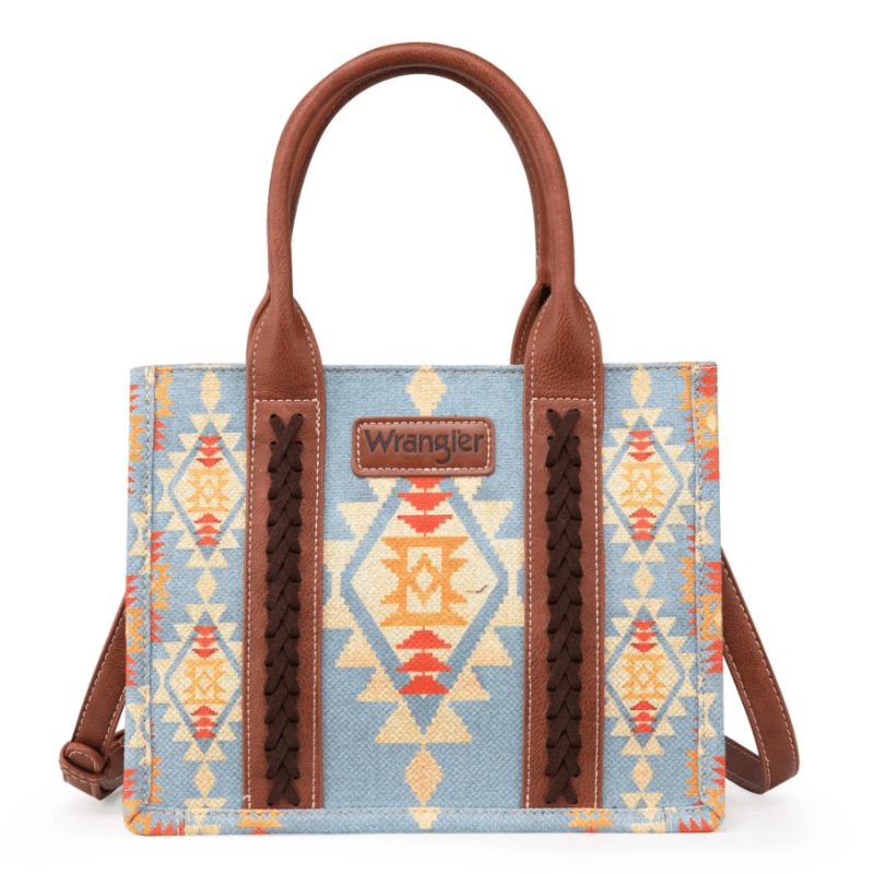 Southwestern top tote bags