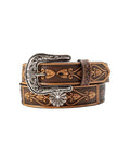 NOCONA BOOTS Belts Nocona Women's Brown Daisy Concho Western Belt N320007402