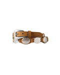 NOCONA BOOTS Belts Nocona Women's Brown Linked Concho Western Belt N320005802