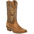 NOCONA Boots Nocona Men's Hero Go Round Tan Square Toe Western Boots NB6022