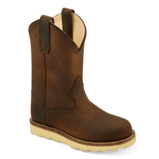 Old west smooth sales leather cowboy boots