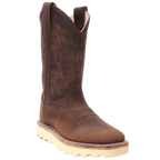 OLD WEST COWBOY BOOT CO. Boots Old West Kids Dark Clay Distressed Brown Western Boots BSC 1953