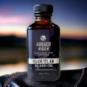 Outlaw Beard and Hair Oil Rugged Rider Beard Oil & Hair Elixir
