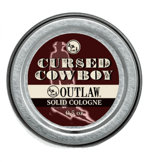Outlaw Fragrance The Cursed Cowboy Solid Cologne