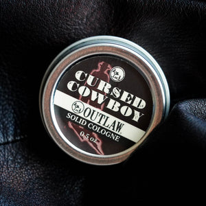 Outlaw Fragrance The Cursed Cowboy Solid Cologne