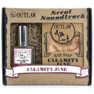 Outlaw Gift Sets Calamity Jane: Clove | Orange | Whiskey Outlaw Cologne & Handmade Soap Gift Set - The Scent Soundtrack