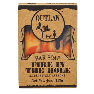 Outlaw Soap Fire in the Hole Handmade Campfire Soap