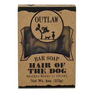 Outlaw Soap Hair of the Dog Handmade Whiskey Soap
