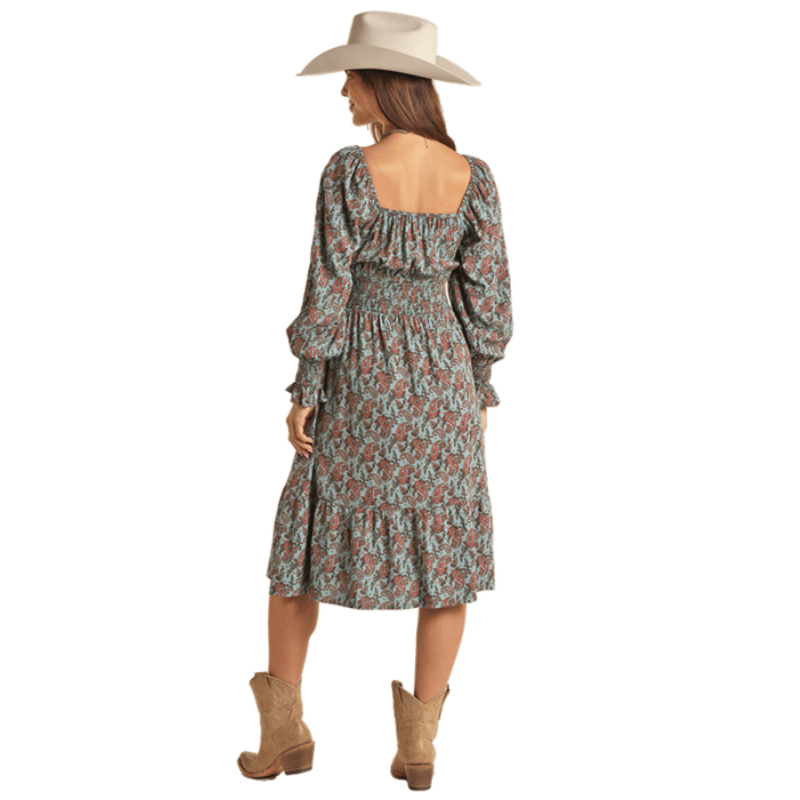 Rock & Roll Cowgirl Women's Paisley Dress BWD2R02102