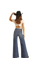 PANHANDLE SLIM Jeans Panhandle Women's High Rise Extra Stretch Palazzo Flare Jeans WHF2693