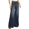 PANHANDLE SLIM Jeans Rock & Roll Cowgirl Women's High Rise Extra Stretch Palazzo Flare Jeans WHF3529