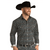 PANHANDLE SLIM Mens - Shirt - Woven - Long Sleeve - Snap Panhandle Men's Teal Long Sleeve Western Snap Shirt RMN2S02823