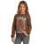 PANHANDLE SLIM Outerwear Rock & Roll Cowgirl Girls Ramblin' Java Graphic Pullover BG91T02375