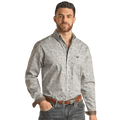 PANHANDLE SLIM Shirts Panhandle Men's Paisley Print Long Sleeve Button Down Western Shirt RMB2S02814