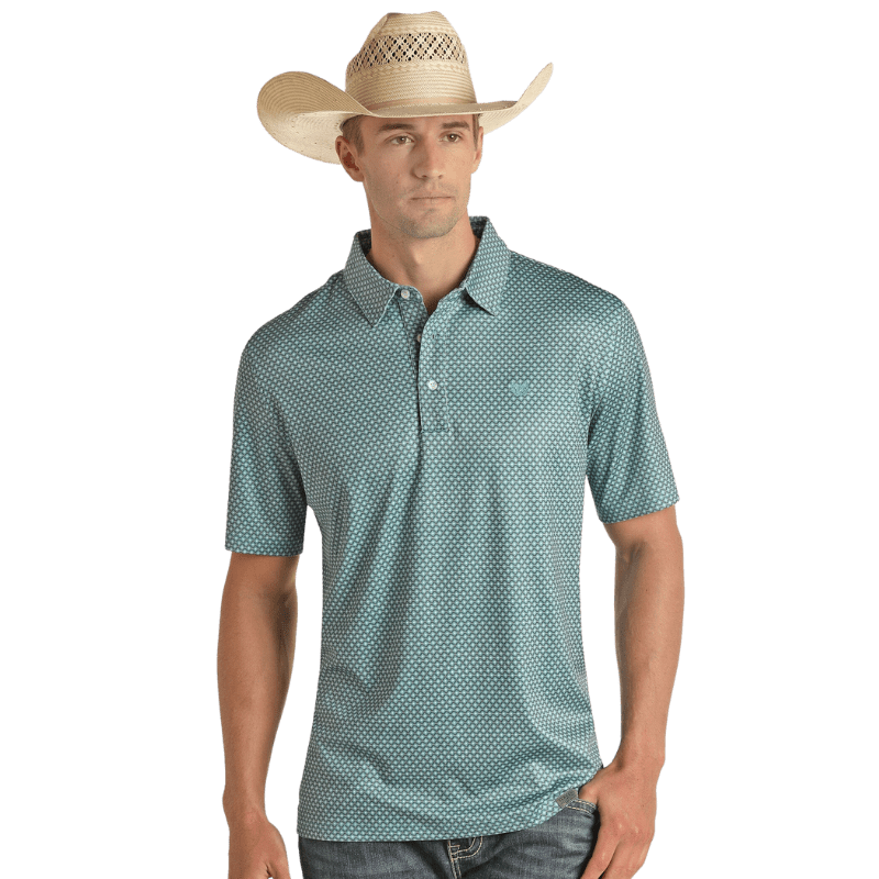 Turquoise online polo shirt