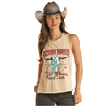 Panhandle Slim Shirts Panhandle Women's Desert Rodeo Graphic Tank Top BW20T03267