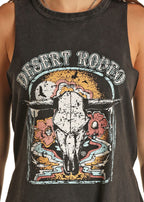 Panhandle Slim Shirts Panhandle Women's Desert Rodeo Graphic Tank Top BW20T03288