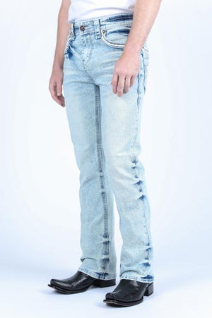 Platini Fashion Jeans Holt Men's Slim Boot Cut Jeans