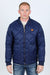 Platini Fashion Outerwear Mens Insulated Reversable Jacket - Navy